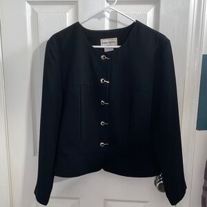 Karin Stevens Classic Black Blazer